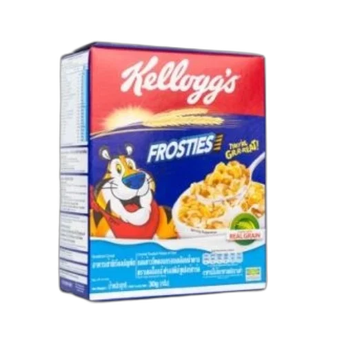 food, kellogg, frosties, cereal transparent PNG cut-out