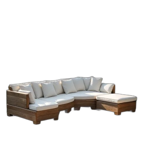 furniture, 3d render, photorealistic, earth tones transparent PNG cut-out
