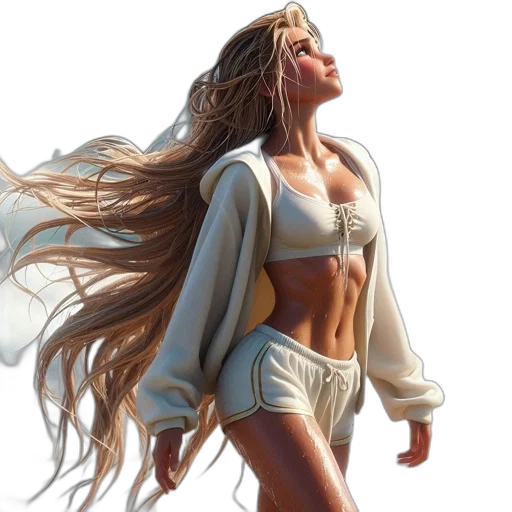 photorealistic, fantasy art, concept art, oil painting transparent PNG cut-out