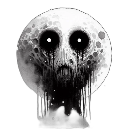 mask, face, creature, staff transparent PNG cut-out