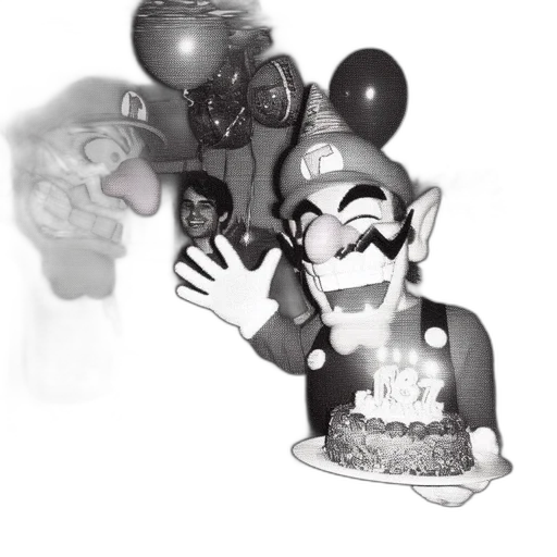 mask, crown, staff, face transparent PNG cut-out
