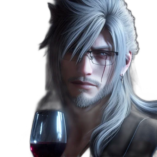 face, hair, dragon, concept art transparent PNG cut-out