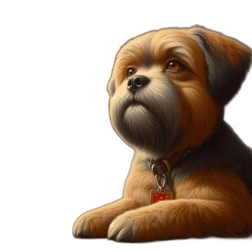 animal, photorealistic, oil painting, concept art transparent PNG cut-out