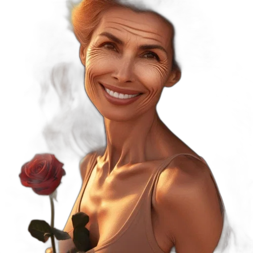 face, mask, jewelry, flower transparent PNG cut-out