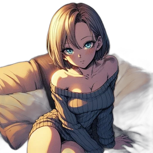 dress, face, jacket, weapon transparent PNG cut-out