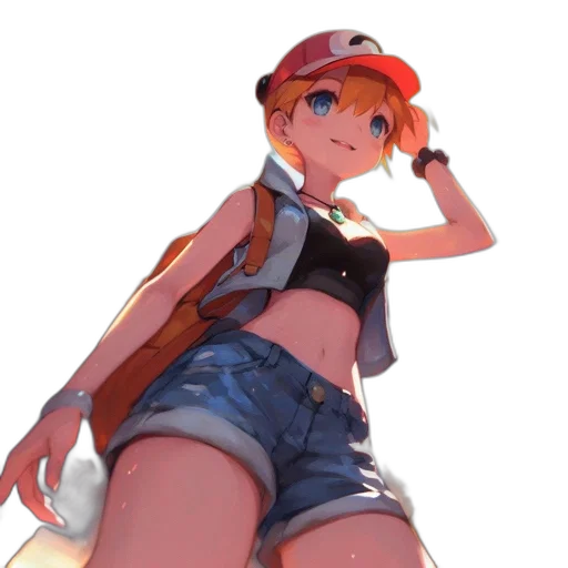 hat, dress, staff, weapon transparent PNG cut-out