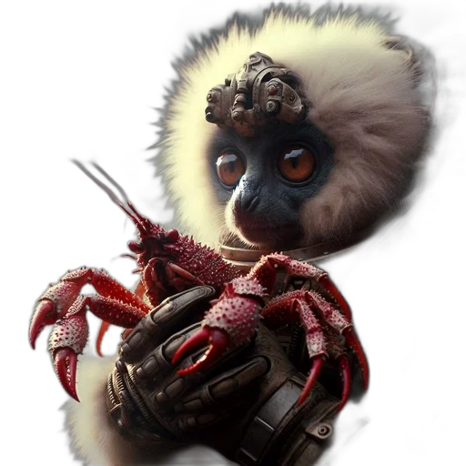 creature, animal, dragon, robot transparent PNG cut-out