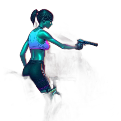 weapon, staff, robot, sword transparent PNG cut-out