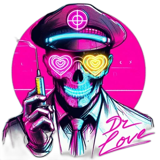 jacket, cyberpunk, vaporwave, concept art transparent PNG cut-out