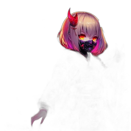 mask, face, creature, dragon transparent PNG cut-out