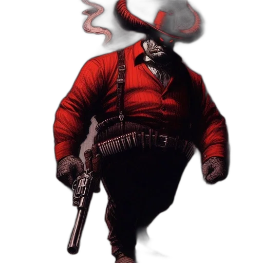 hat, weapon, jacket, staff transparent PNG cut-out