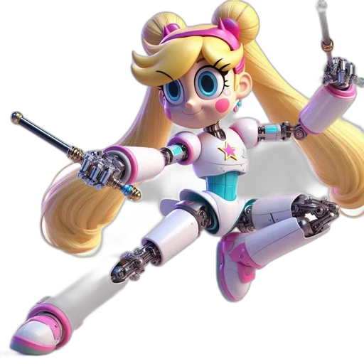 weapon, staff, robot, sword transparent PNG cut-out