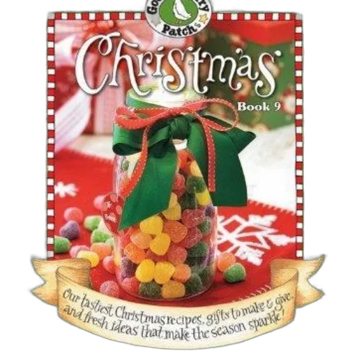 festive, book, cover, green transparent PNG cut-out