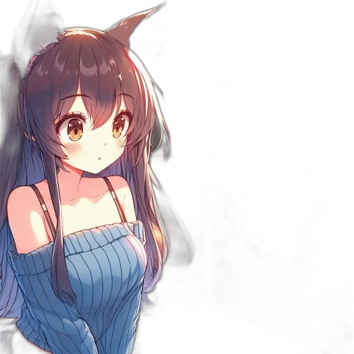 dress, dragon, staff, hat transparent PNG cut-out
