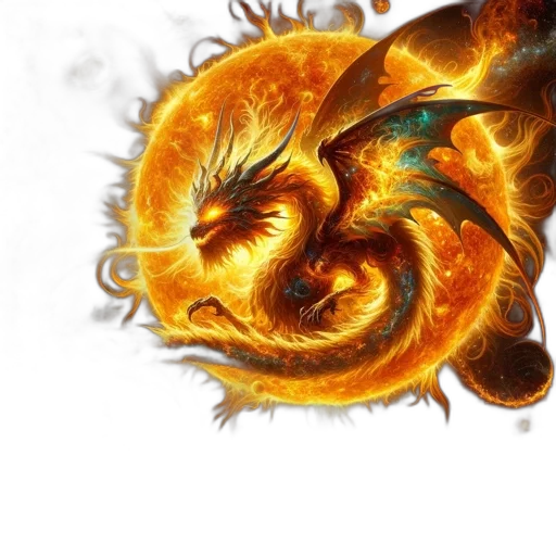 dragon, staff, weapon, mask transparent PNG cut-out