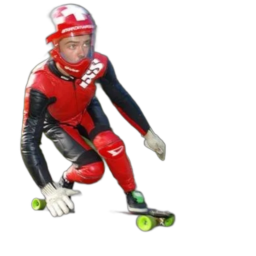 robot, 3d render, person, red transparent PNG cut-out