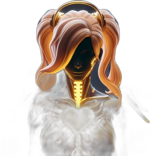 mask, jewelry, hair, face transparent PNG cut-out