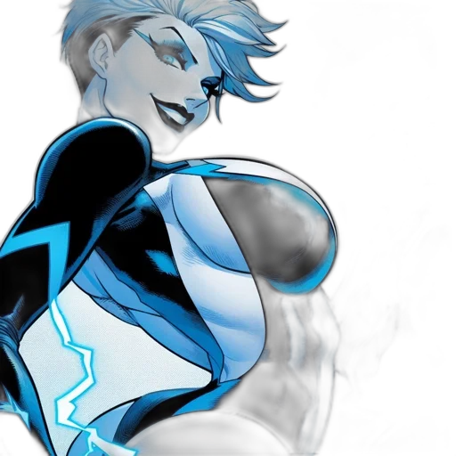 robot, comic book art, concept art, anime transparent PNG cut-out