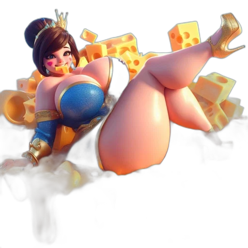 weapon, dress, crown, concept art transparent PNG cut-out
