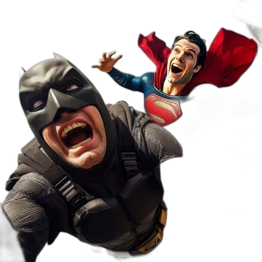 comic book art, concept art, 3d render, photorealistic transparent PNG cut-out