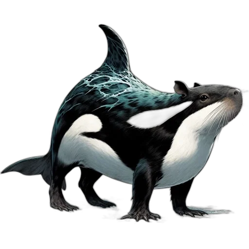 animal, dragon, creature, concept art transparent PNG cut-out
