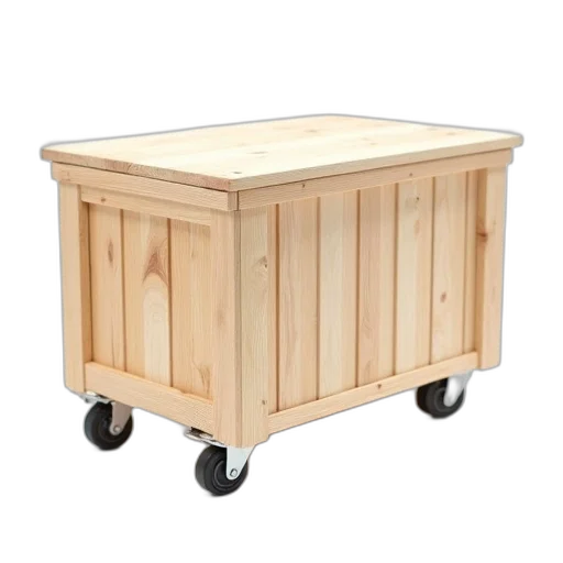 furniture, 3d render, wooden, storage transparent PNG cut-out