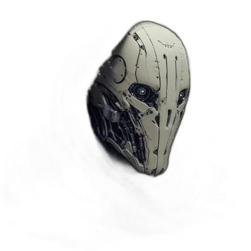 mask, jewelry, weapon, robot transparent PNG cut-out