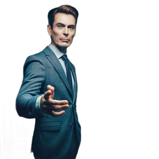 staff, face, jacket, umbrella transparent PNG cut-out