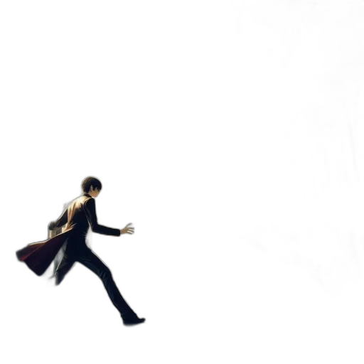 staff, umbrella, robot, jacket transparent PNG cut-out