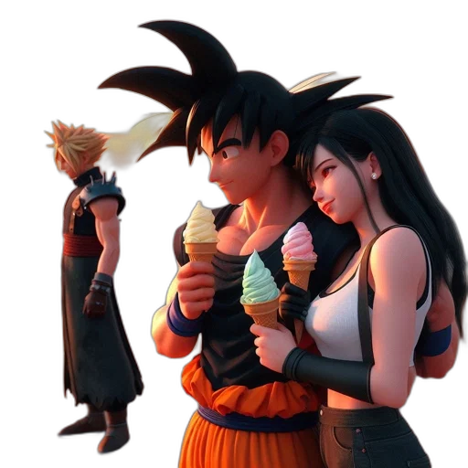 concept art, 3d render, comic book art, fantasy art transparent PNG cut-out