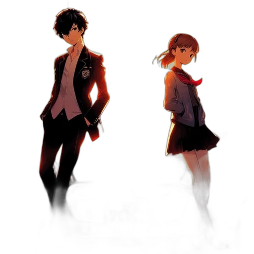 concept art, anime, pixel art, comic book art transparent PNG cut-out