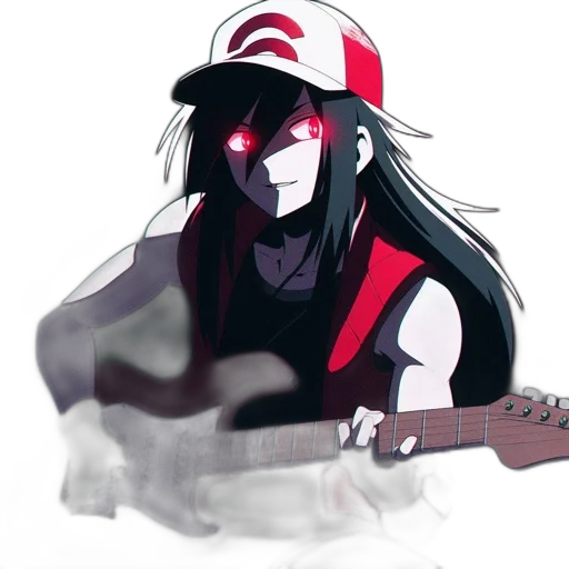 hat, weapon, anime, cartoon transparent PNG cut-out