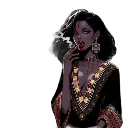 jewelry, concept art, comic book art, fantasy art transparent PNG cut-out