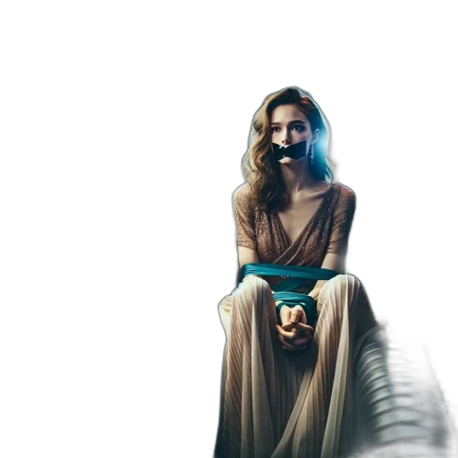 mask, dress, face, sword transparent PNG cut-out
