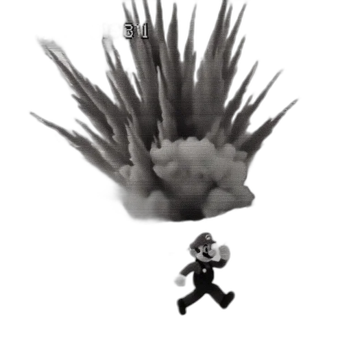 crown, creature, hair, staff transparent PNG cut-out