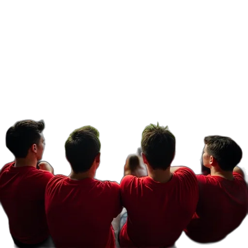 staff, crown, hair, jacket transparent PNG cut-out