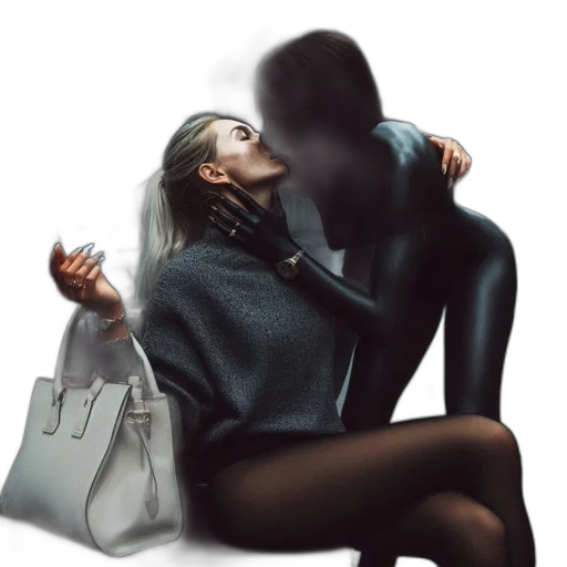 jacket, jewelry, mask, dress transparent PNG cut-out