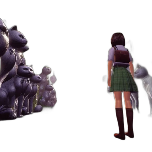 creature, concept art, 3d render, fantasy art transparent PNG cut-out