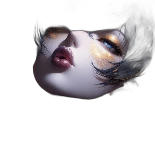 mask, face, creature, hair transparent PNG cut-out