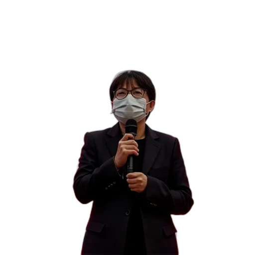 mask, staff, face, umbrella transparent PNG cut-out