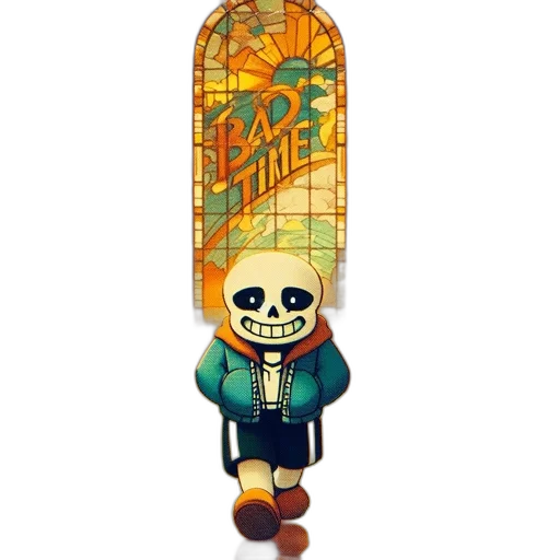 weapon, staff, jacket, pixel art transparent PNG cut-out