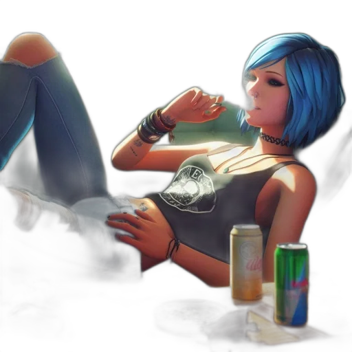 bottle, robot, concept art, fantasy art transparent PNG cut-out