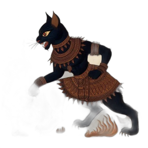 creature, animal, staff, concept art transparent PNG cut-out