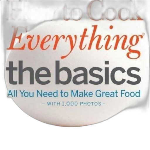 food, book, cover, titled transparent PNG cut-out