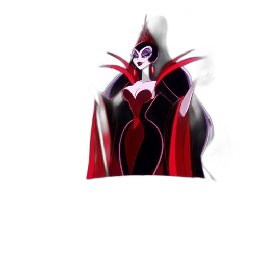 crown, dress, mask, staff transparent PNG cut-out