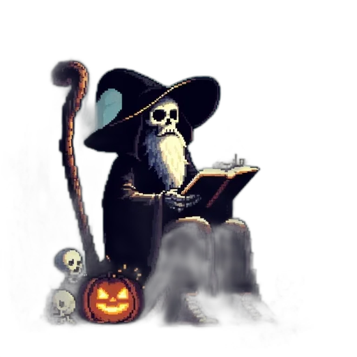 staff, fantasy art, pixel art, concept art transparent PNG cut-out