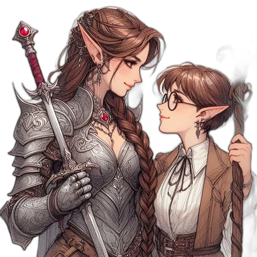 staff, sword, fantasy art, concept art transparent PNG cut-out
