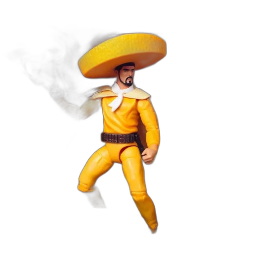 hat, staff, jacket, robot transparent PNG cut-out