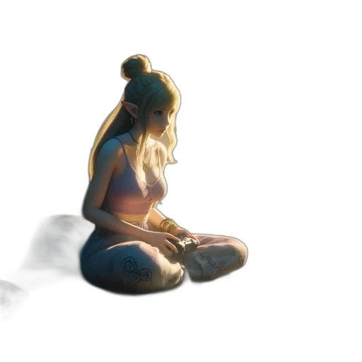 concept art, watercolor, photorealistic, 3d render transparent PNG cut-out