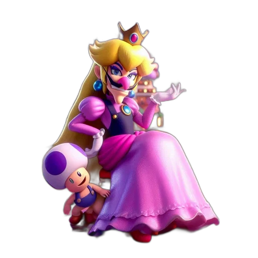 crown, dress, weapon, staff transparent PNG cut-out